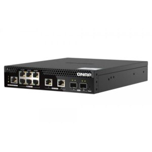 Qnap qsw-m2106pr-2s2t switch 6 porte 2.5g poe 90w
