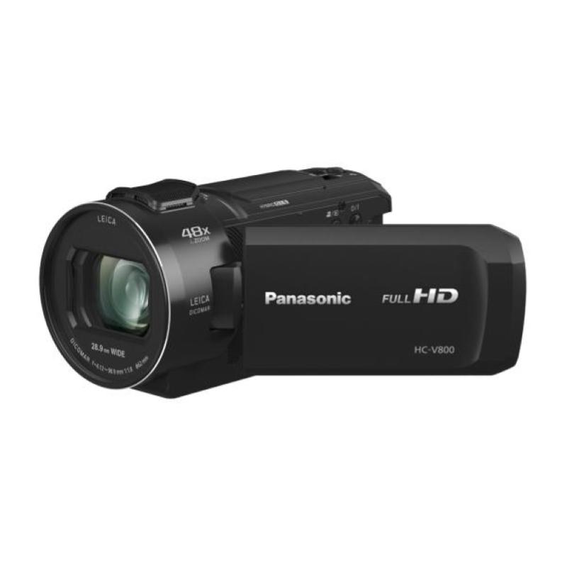Panasonic hc-v800 videocamera full hd wi-fi 24x 25mm
