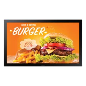 Samsung lh24ohbebgbxen visualizzatore di messaggi pannello piatto per segnaletica digitale 24`` ips wi-fi 1500 cd-mÂ² full hd nero tizen 6.5