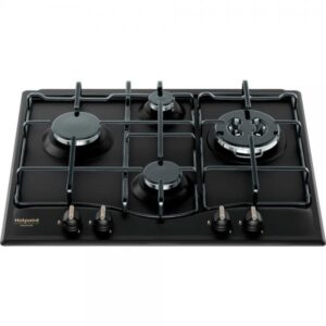 Hotpoint ariston pcn 640 t (an) r -ha piano cottura a gas 4 zone 60 cm nero