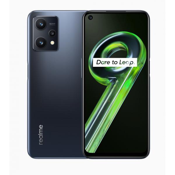 Realme 9 5g dual sim 6.6 octa core 128gb ram 4gb 5g vodafone meteor black