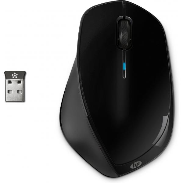 Hp x4500 mouse ambidestro rf wireless laser