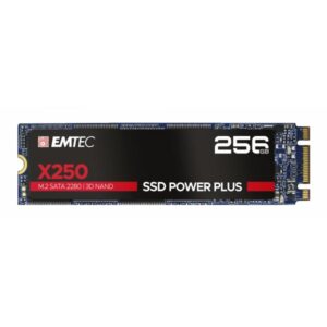 Emtec x250 ssd 256gb m.2 2280 sata iii 3d nand