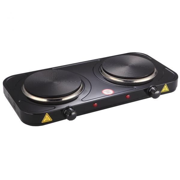 Ardes fornello elettrico con 2Â piastre 2500w nero
