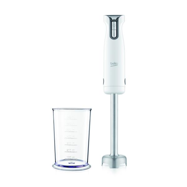 Beko hbs6702w frullatore ad immersione 700lt 700w italia argento/bianco