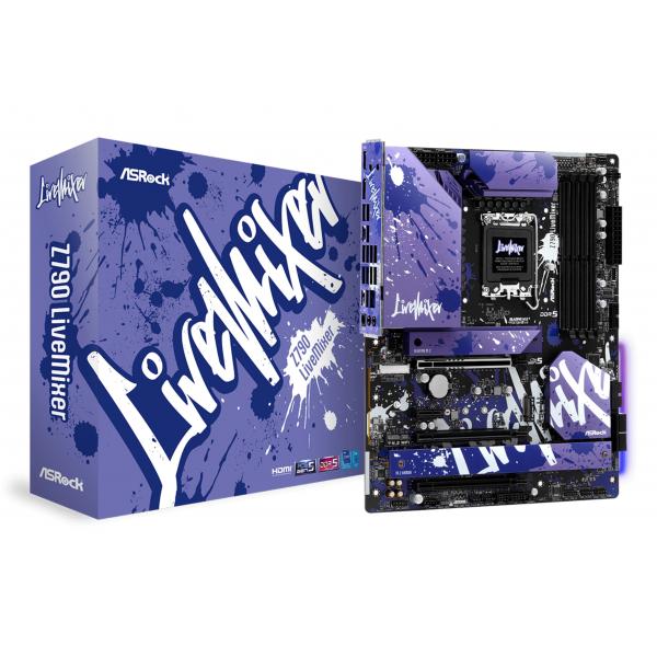 Asrock z790 livemixer intel z790 lga 1700 ddr5 atx
