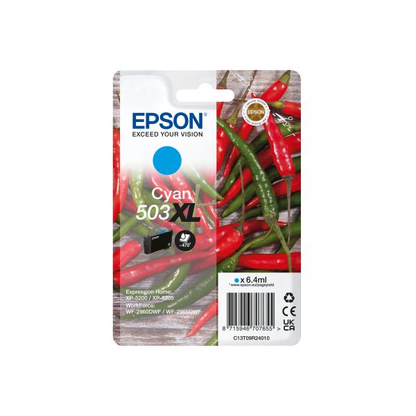 Epson 503xl cartuccia d`inchiostro originale resa elevata ciano