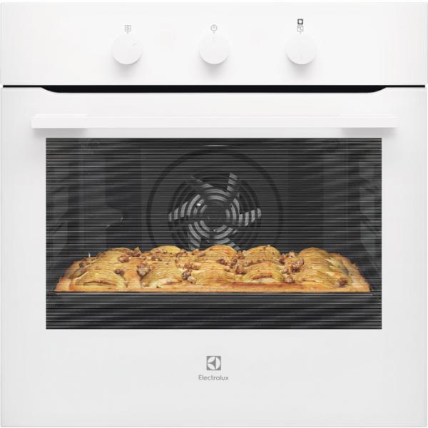 Electrolux kohhh00w forno elettrico multifunzione da incasso infispace capacita` 72 litri classe energetica a 5 funzioni 60 cm bianco