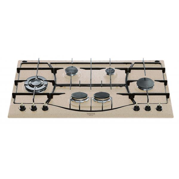 Hotpoint ariston phn 960mst (av) r-ha piano cottura a gas 6 zone 90 cm avena