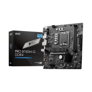 Msi pro b760m-g ddr4 lga1700 micro atx