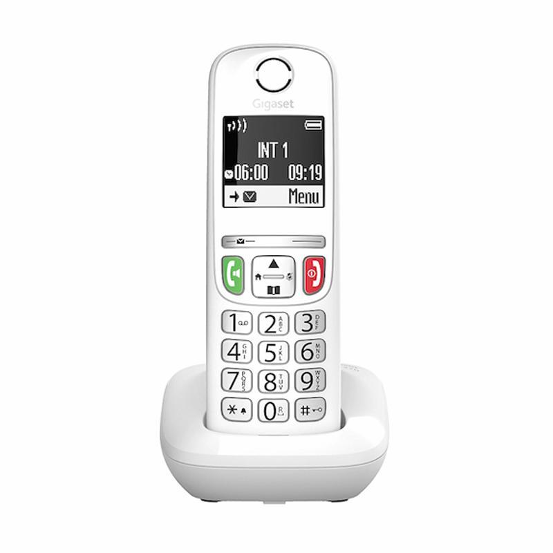 Gigaset e270 cordless dect display 2`` vivavoce rubrica bianco
