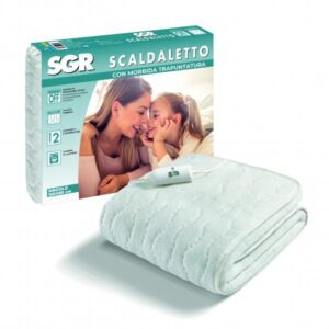 Imetec scaldasonno singolo 150x80cm lavabile 30Â° micropeluche trapuntato