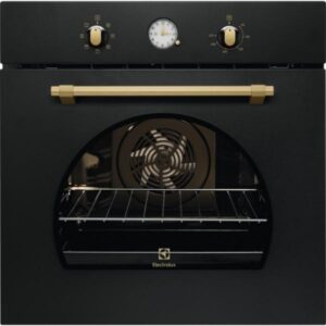 Electrolux rob3201aor forno elettrico multifunzione da incasso capacita` 72 litri classe energetica a 6 programmi infispace aqua cleaning 60 cm nero
