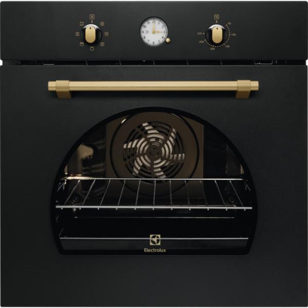 Electrolux rob3201aor forno elettrico multifunzione da incasso capacita` 72 litri classe energetica a 6 programmi infispace aqua cleaning 60 cm nero