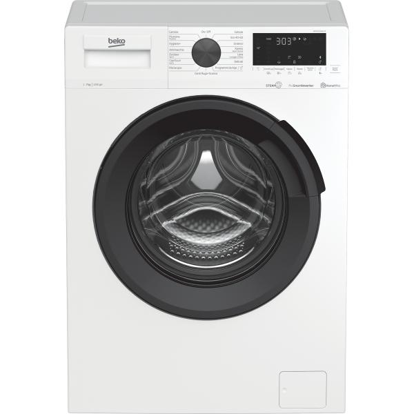 Beko wux71236ai-it lavatrice a caricamentofrontale a vapore classe energetica d capacita` di carico 7kg centrifuga 1200 giri motore inverter aquawave