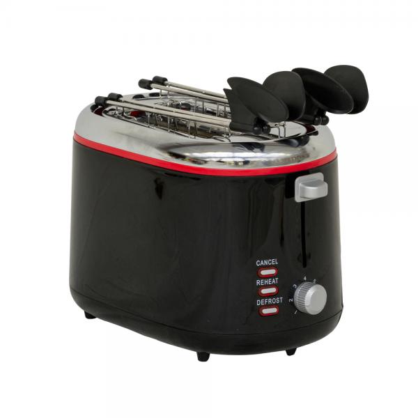Ardes tosto space (ar1t25) - tostapane con dettagli cromati - 7 livelli tostatura