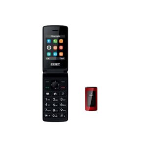 Saiet like st-mc20 dual sim 2.4 clamshell radio fm italia red
