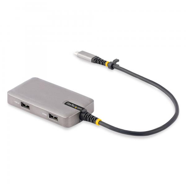 Startech.com adattatore multiporta usb-c docking station usb type c hdmi 4k 60hz con hub a 3 porte usb pd 100w