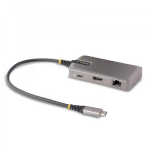 Startech.com adattatore multiporta usb-c docking station usb type c hdmi 4k 60hz hub a 2 porte usb 3.0 pd 100w