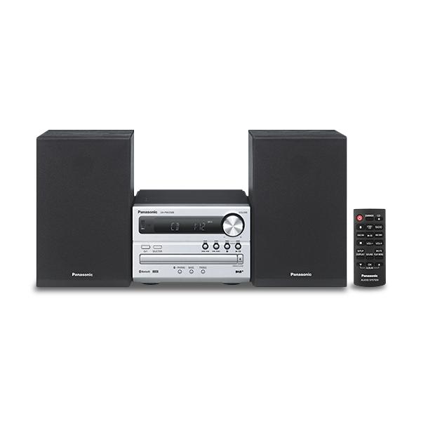 Panasonic micro hifi, 14w, cd-mp3, usb, dab+, grigio
