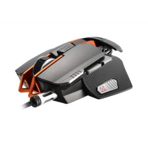 Cougar mouse da gioco laser 700m superior - ambidestro - 8200 dpi - 1000 hz - ottico - sensore avago adns-9800 - usb - led - interruttori omron - nero