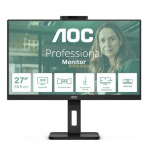 Aoc q27p3qw monitor pc 27`` 2560x1440 pixel quad hd nero