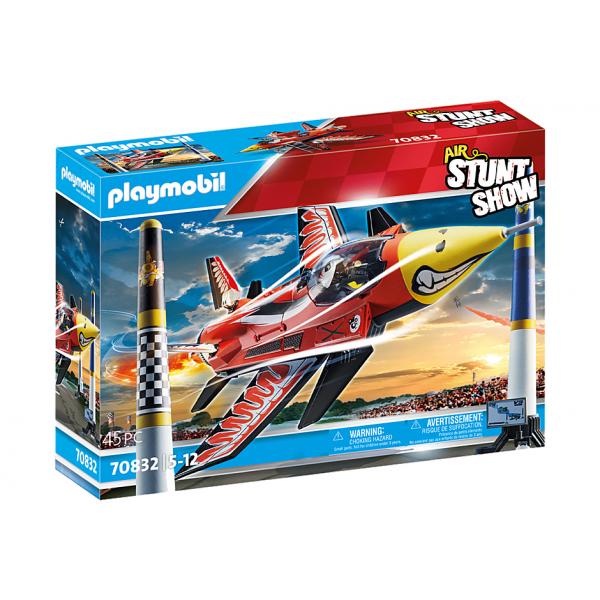 Playmobil air stunt show jet eagle