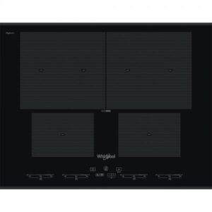 Whirlpool smo 654 of-bt-ixl piano cottura a induzione 4 zone fleximax 65 cm nero