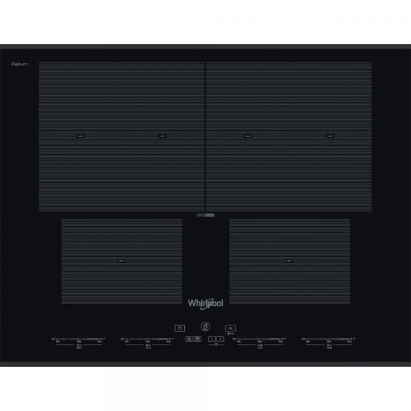 Whirlpool smo 654 of-bt-ixl piano cottura a induzione 4 zone fleximax 65 cm nero