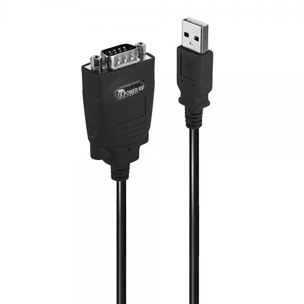 Lindy convertitore usb a rs-48 nero