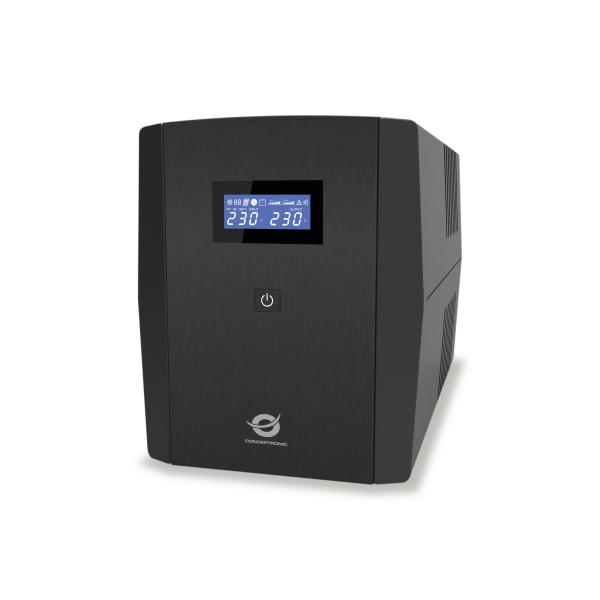 Conceptronic zeus04ep gruppo di continuita` ups a linea interattiva 2.2 kva 1320w 5 prese ac