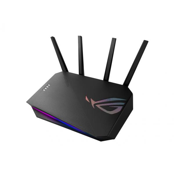 Asus rog strix gs-ax5400 router wifi 6 gaming vpn fusion ai protection pro instant guard gear accelarator aura rgb gigabit ethernet dual-band 1xwan 4xlan black