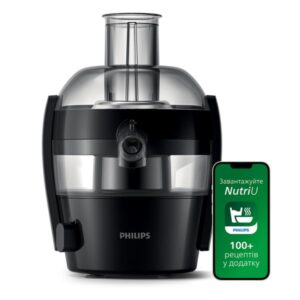 Philips viva collection hr1832-00 spremiagrumi nero 400w