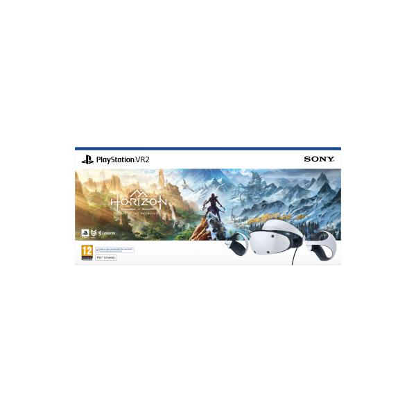Sony playstation vr2 voucher horizon call of the mountain occhiali immersivi fpv nero-bianco