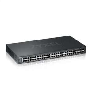 Zyxel gs2220-50-eu0101f switch gestito 44 x 10/100/1000 + 4 x combo gigabit sfp + 2 x gigabit sfp montabile a rack