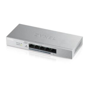 Zyxel gs1200-5hp v2 switch gestito gigabit ethernet (10/100/1000) grigio supporto power over ethernet (poe)