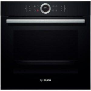 Bosch hbg675bb1 serie 8 forno elettrico multifunzione da incasso pirolitico capacita` 71 litri classe energetica a+ 11 programmi activeclean fast pre-heating 60 cm nero