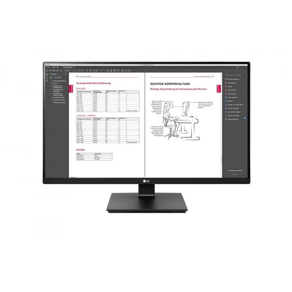 Lg 27bn65qp-b monitor per pc 27`` led qhd