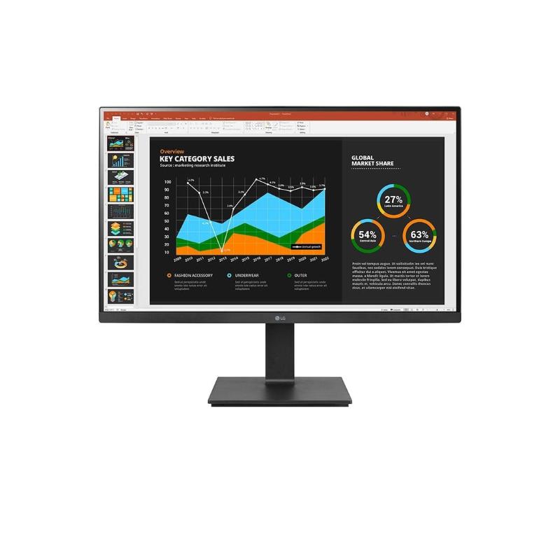 Lg 27bq75qb-b monitor pc 27 2560x1440 pixel quad hd lcd nero