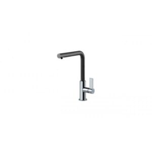 Franke neptune evo miscelatore monocomando con canna girevole 360Â° cromato-nero 115.0373.930