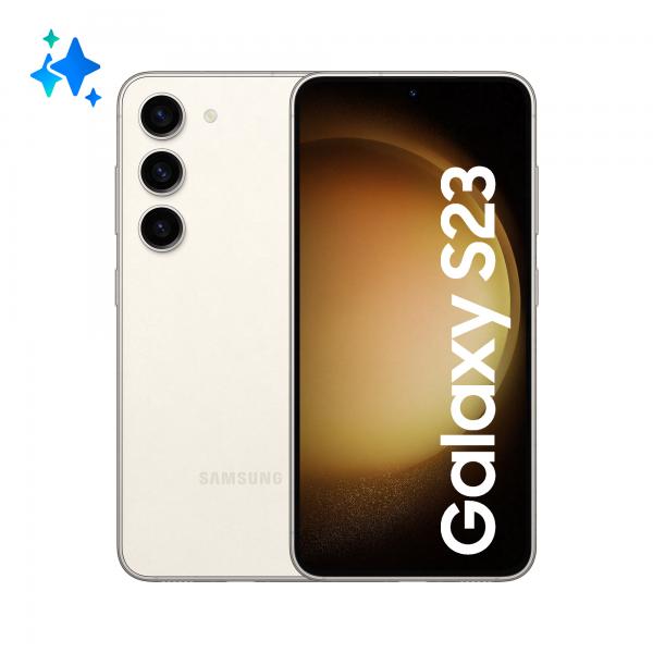 Samsung galaxy s23 5g 8gb 256gb 6.1`` amoled 120hz dual sim cream italia