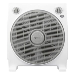 Termozeta windzeta ventilatore box 30 cm da tavola colore white grey