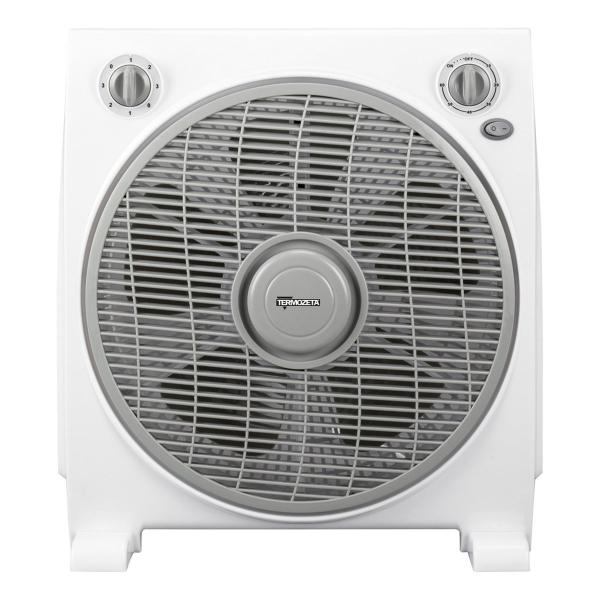 Termozeta windzeta ventilatore box 30 cm da tavola colore white grey