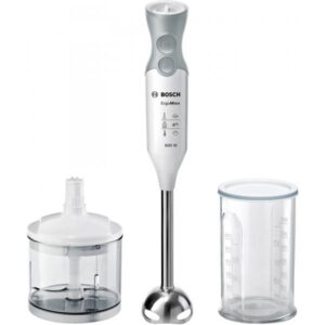 Bosch minipimer 600w+acc. gambo inox bianco-grigi