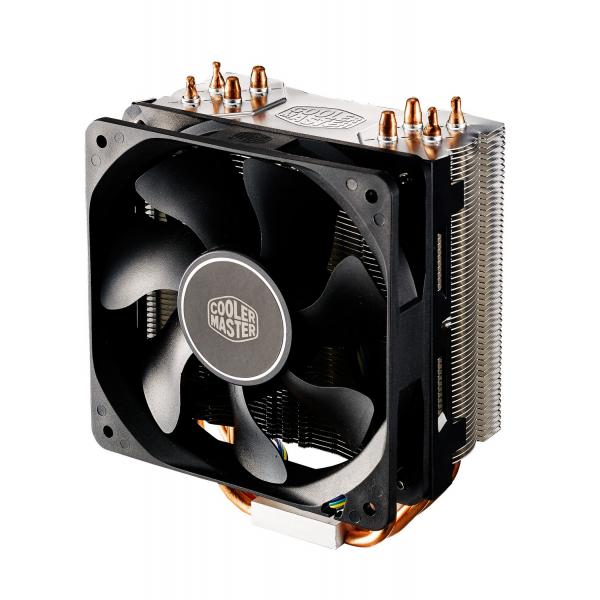 Cooler master ventola per cpu hyper212x intel lga da 775 a 2011-3 amd da am2 a fm2+ 12x12x2,5cm 36dba 2000rpm 4pin