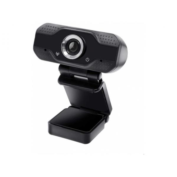 Encore webcam 1080p-30fps usb nero con microfono