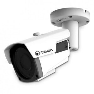 Atlantis videocamera ip atlantis supporto poe bullet bianca-3mpx