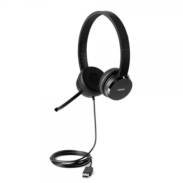 Lenovo 4xd0x88524 cuffie con microfono usb 2.0 stereo100