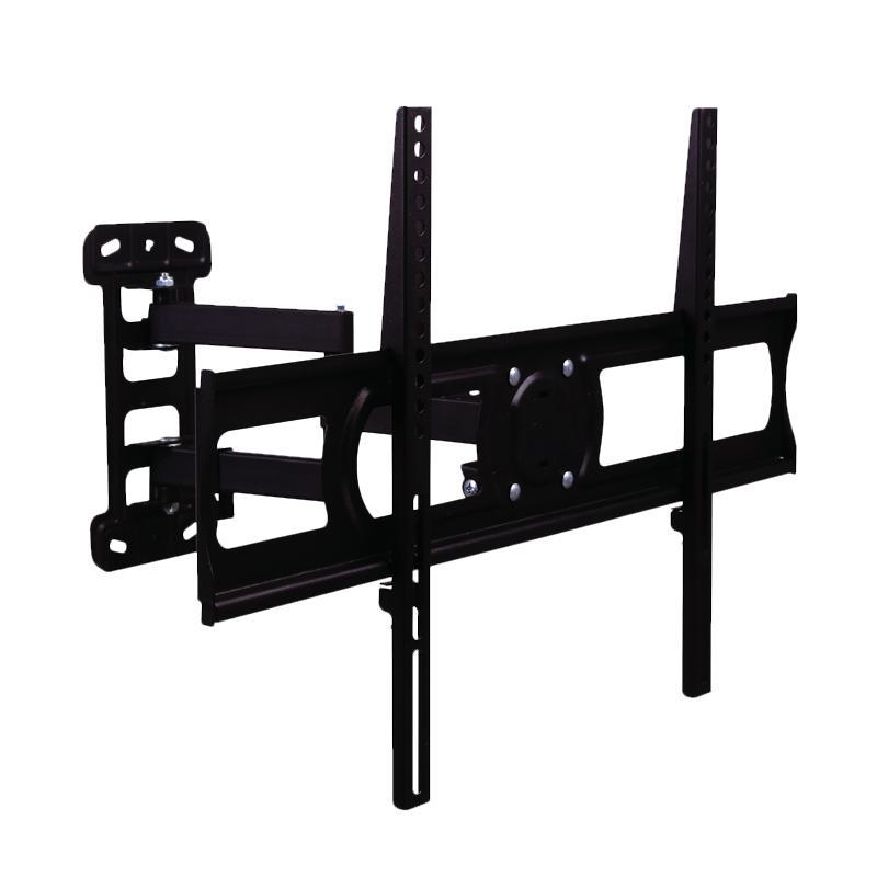 Link lkbr59 - staffa a muro orientabile a 3 snodi per tv 37/70 - max 50 kg - vesa 75/400 / 400x300 / 400x600