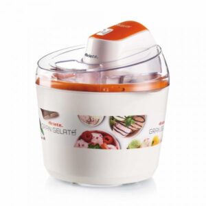 Ariete 0642 gran gelato gelatiera 12w capacita` 1.5 lt bianco arancione